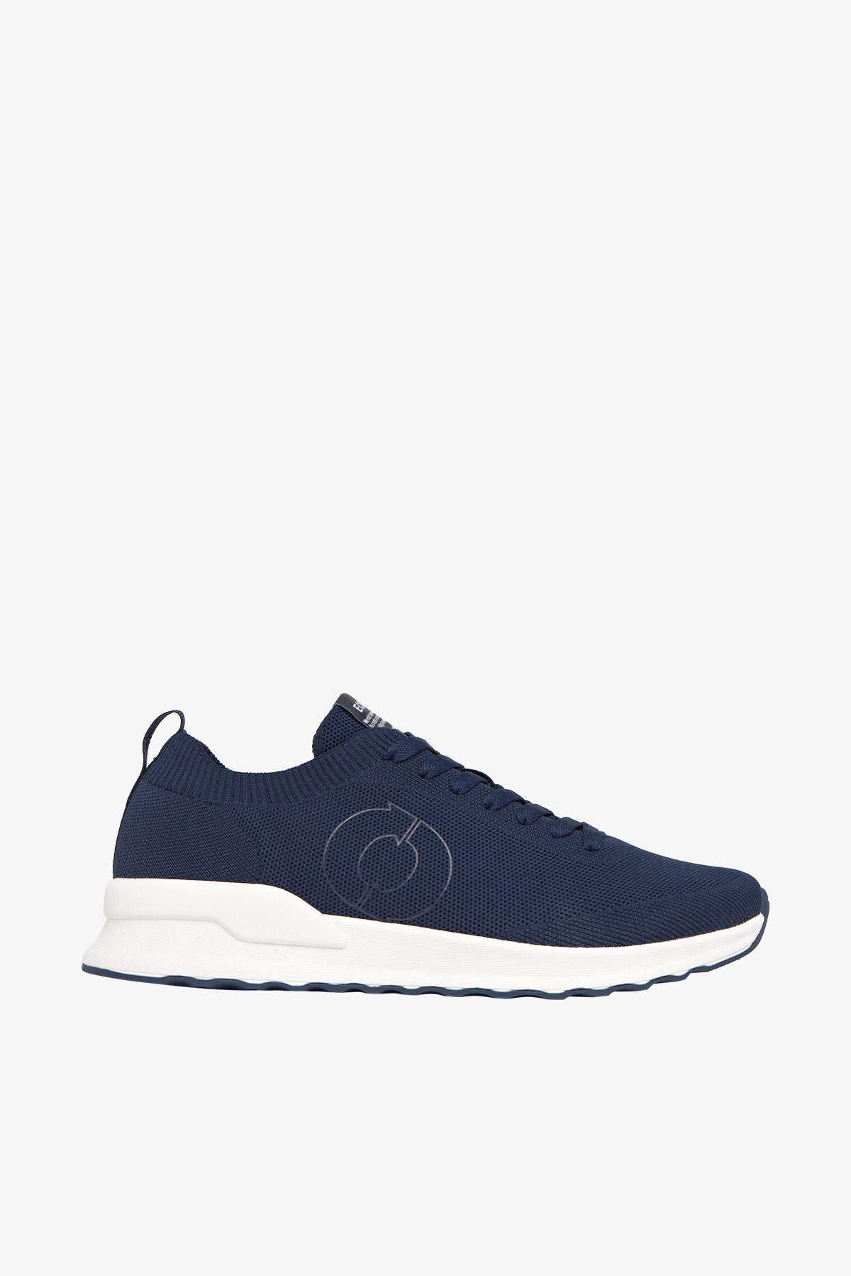 PLAIN NAVY BLUE KNITTED CONDE KNIT TRAINERS