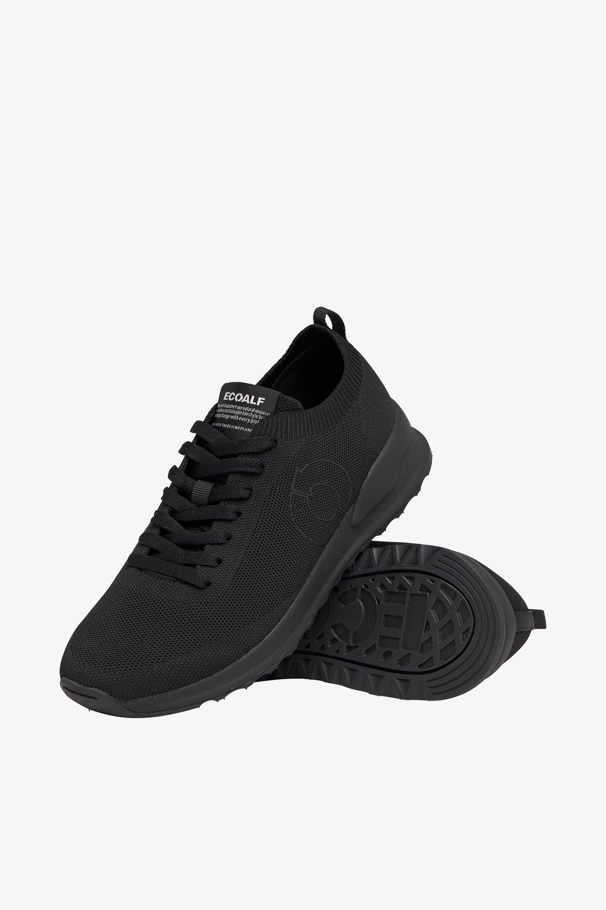 ZAPATILLA CONDE KNIT LISA NEGRA DE HOMBRE