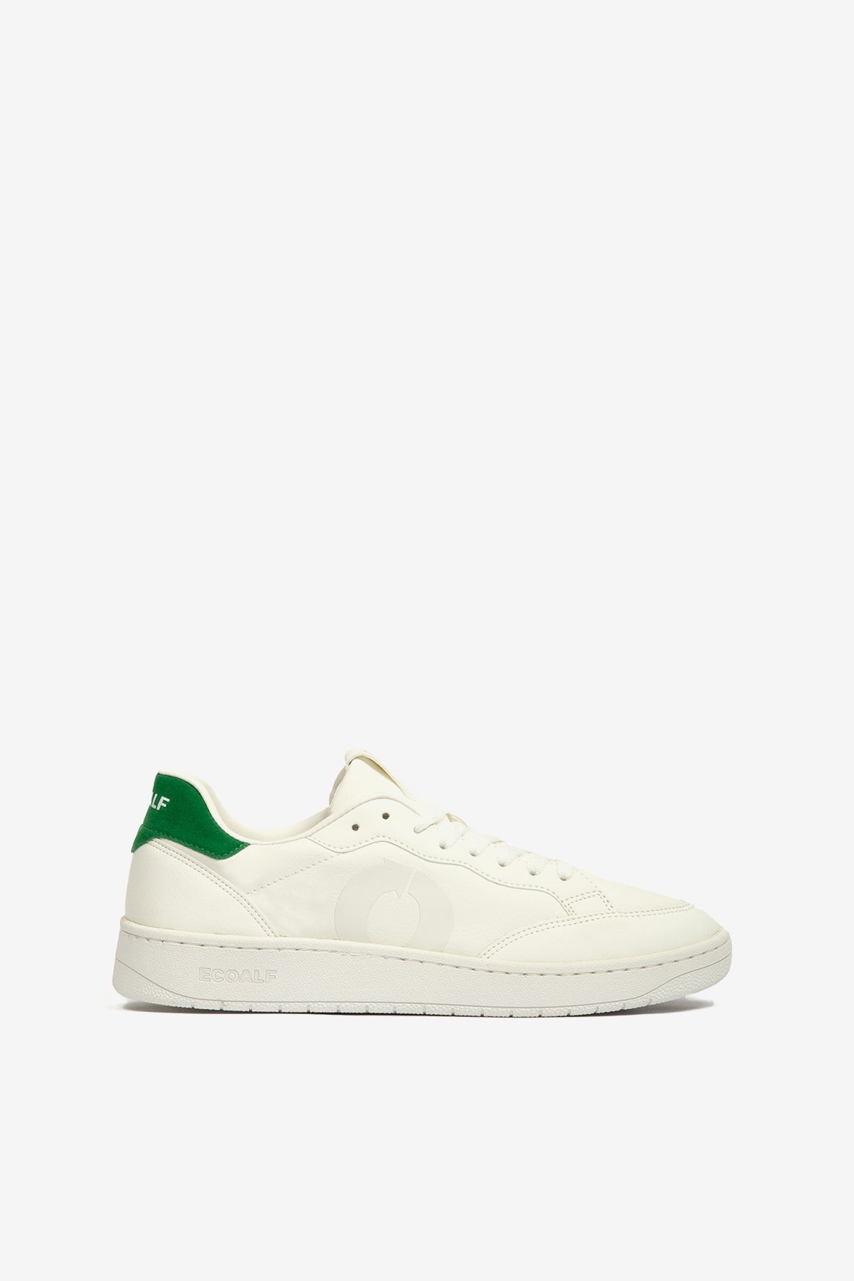 WHITE/GREEN DEIAL TRAINERS