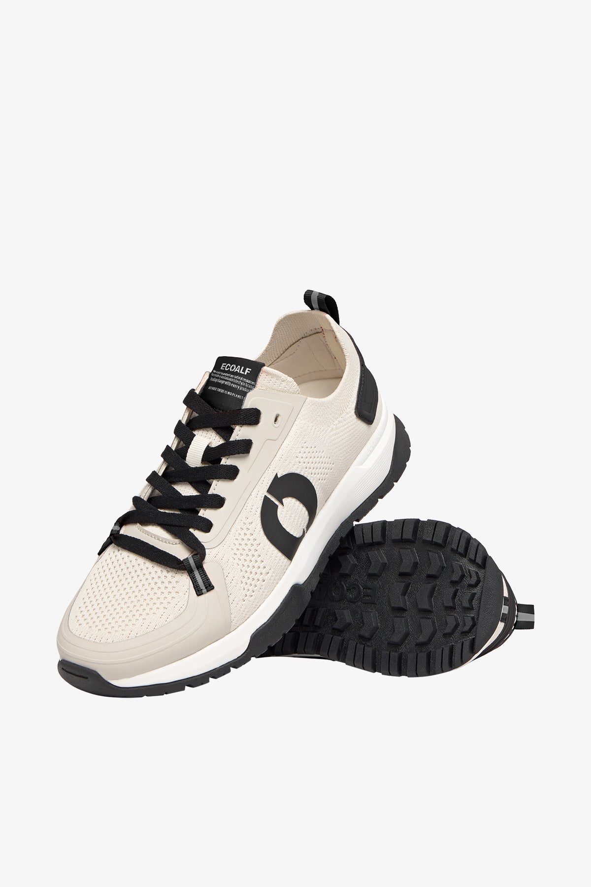 BLACK AND WHITE MUMBAI TRAINERS