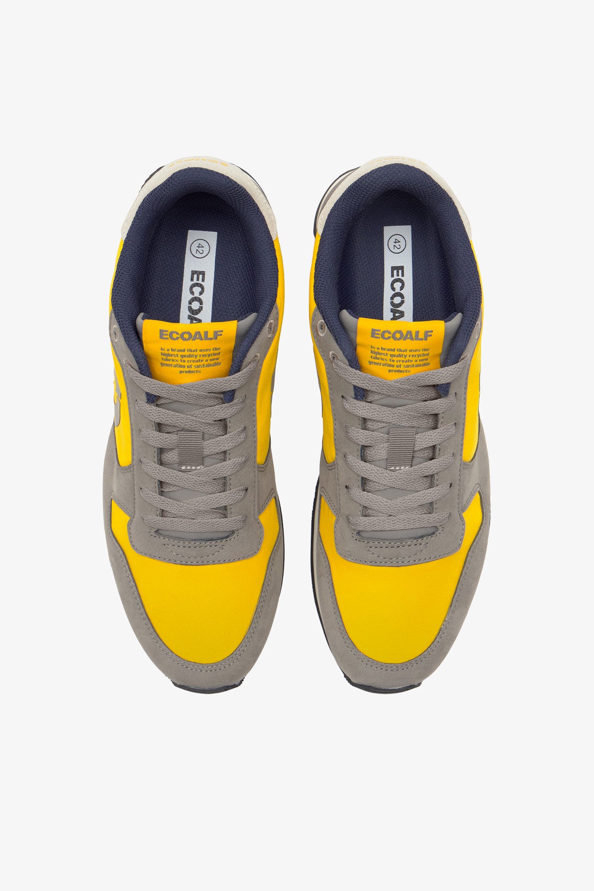 YELLOW UCLAALF TRAINERS