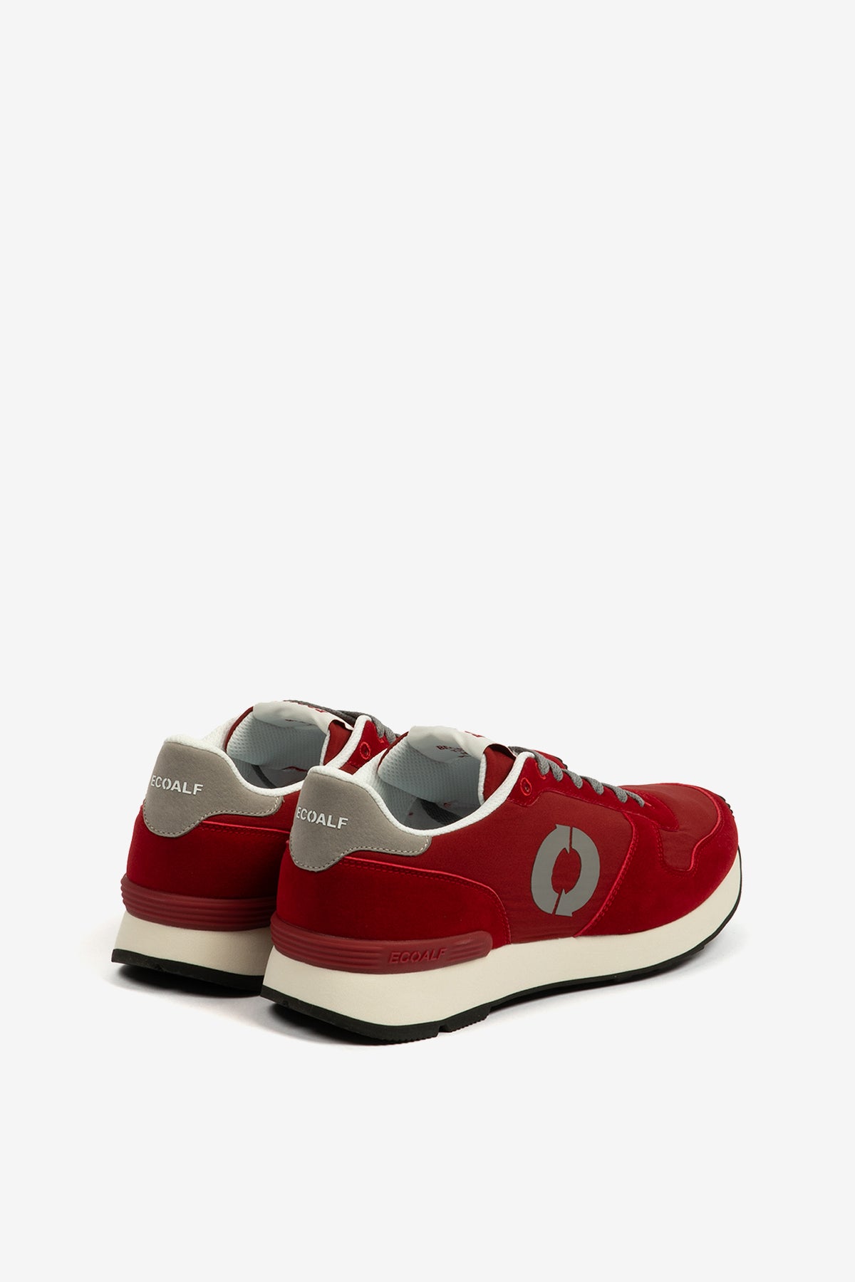 ROTE UND GRAUE UCLAALF-SCHUHE