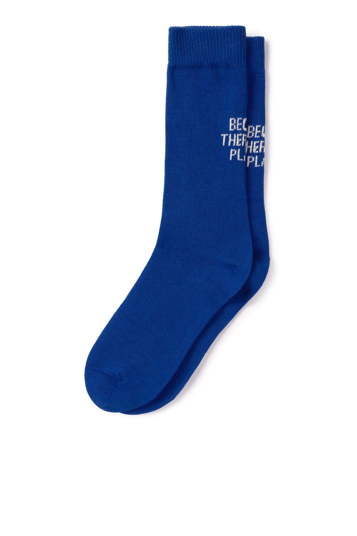 BLUE UNISEX BROAD SOCKS