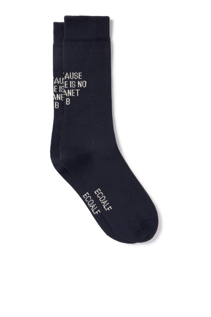 NAVY BLUE UNISEX BROAD SOCKS