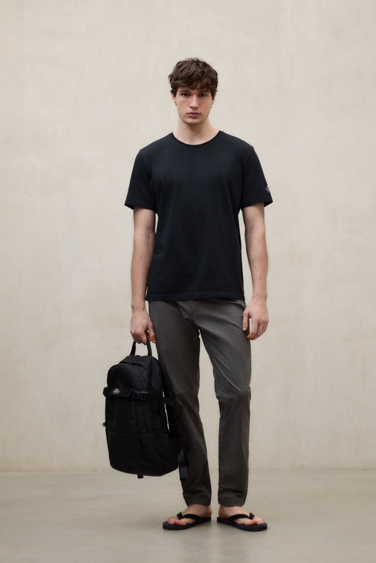 BLACK UNISEX BERGEN BACKPACK