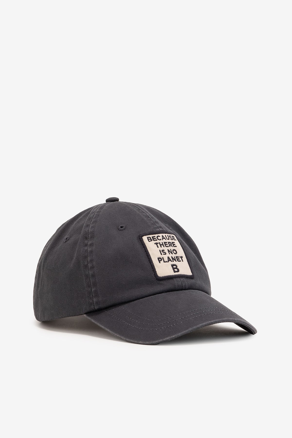 DARK GREY PATCH CAP