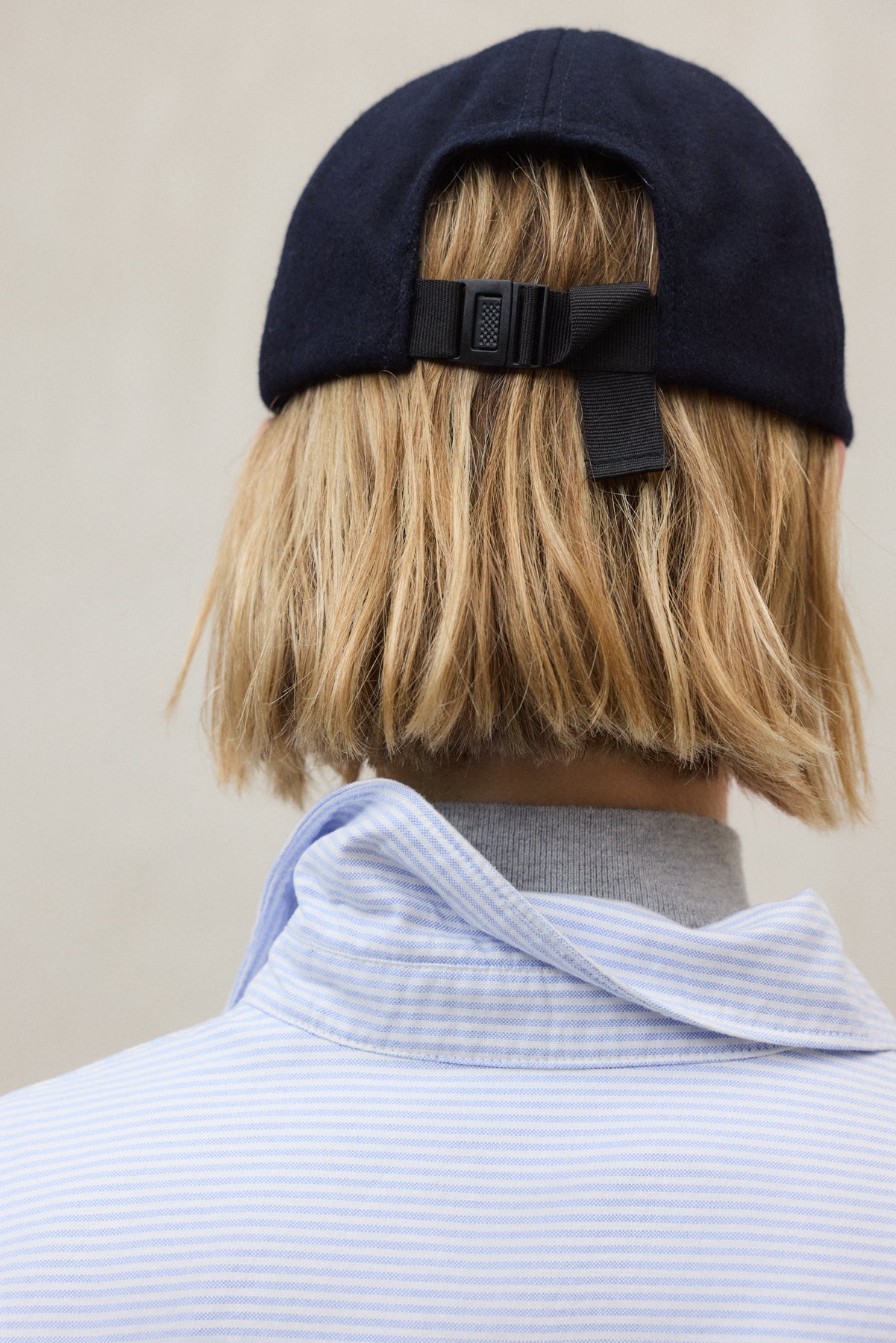 GORRA WOOL AZUL MARINA