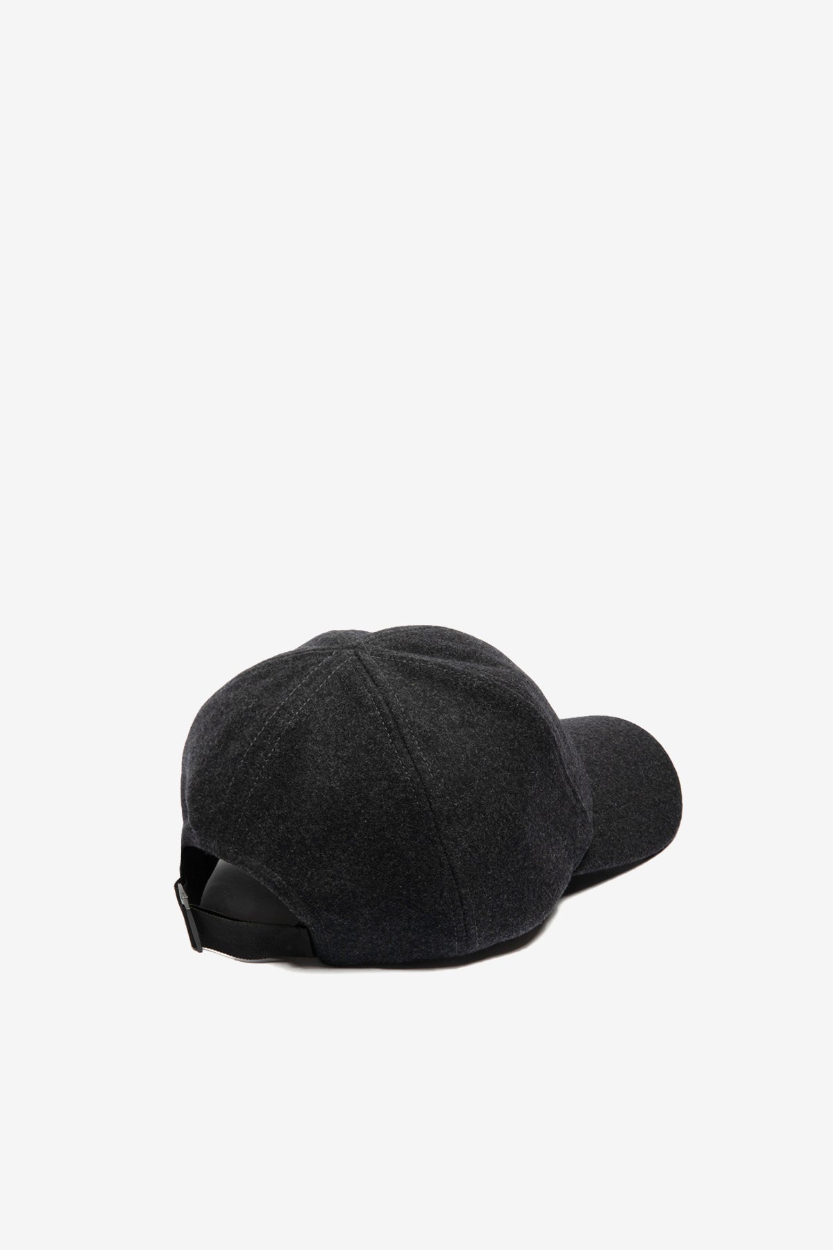 DARK GREY WOOL CAP