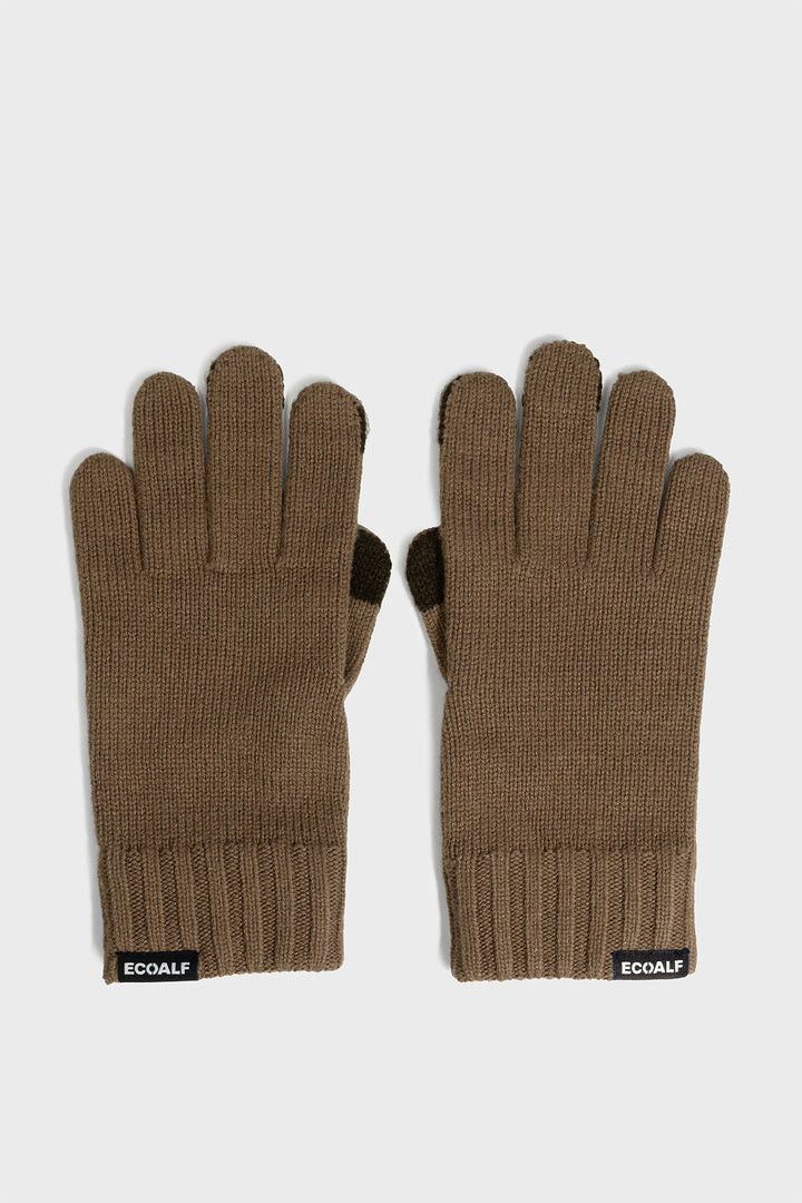 GUANTES WOOL MARRONES