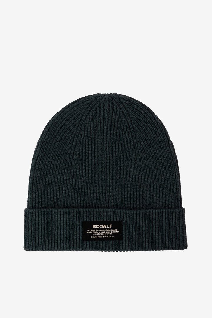 GORRO WOOL VERDE OSCURO