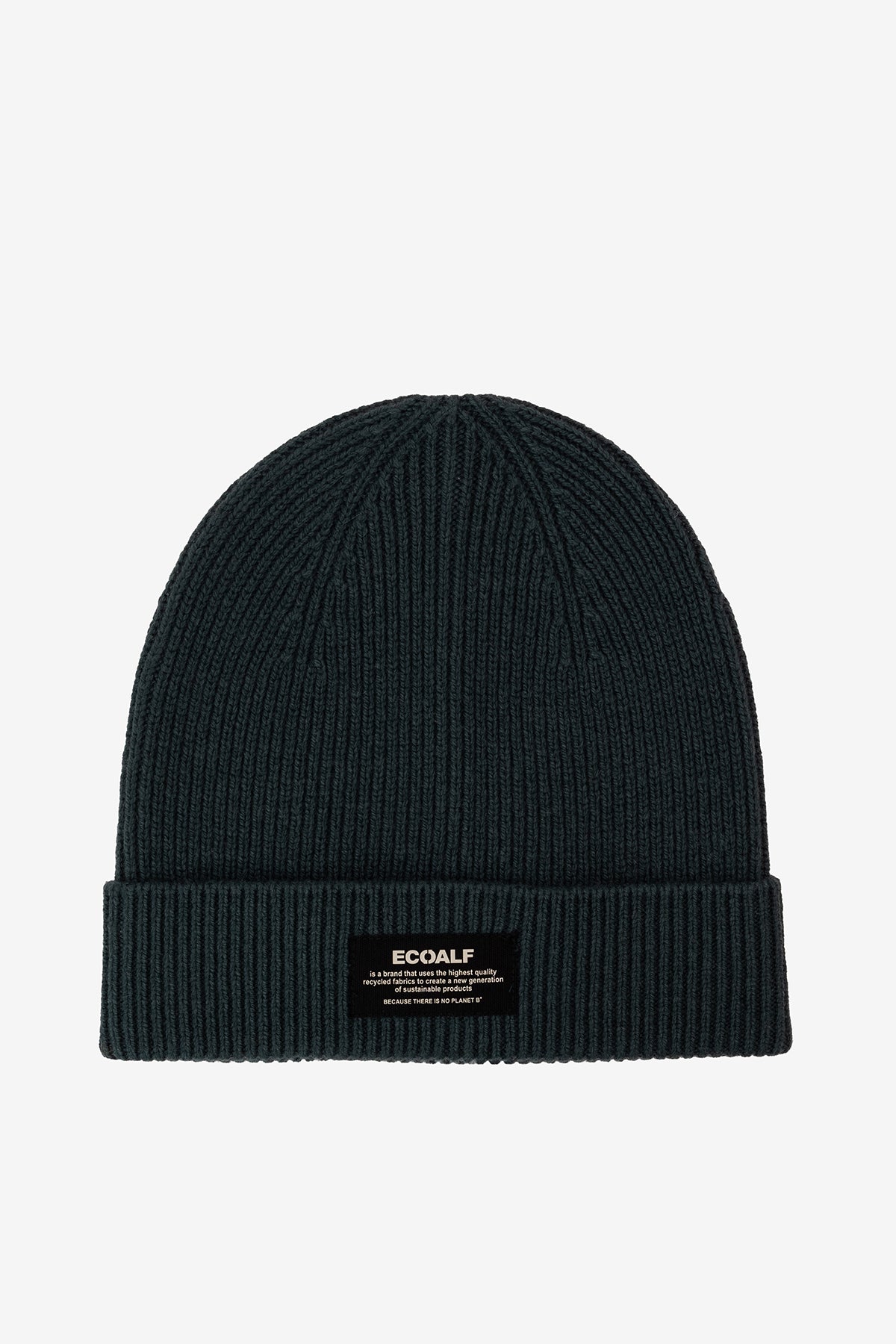 DARK GREEN WOOL HAT
