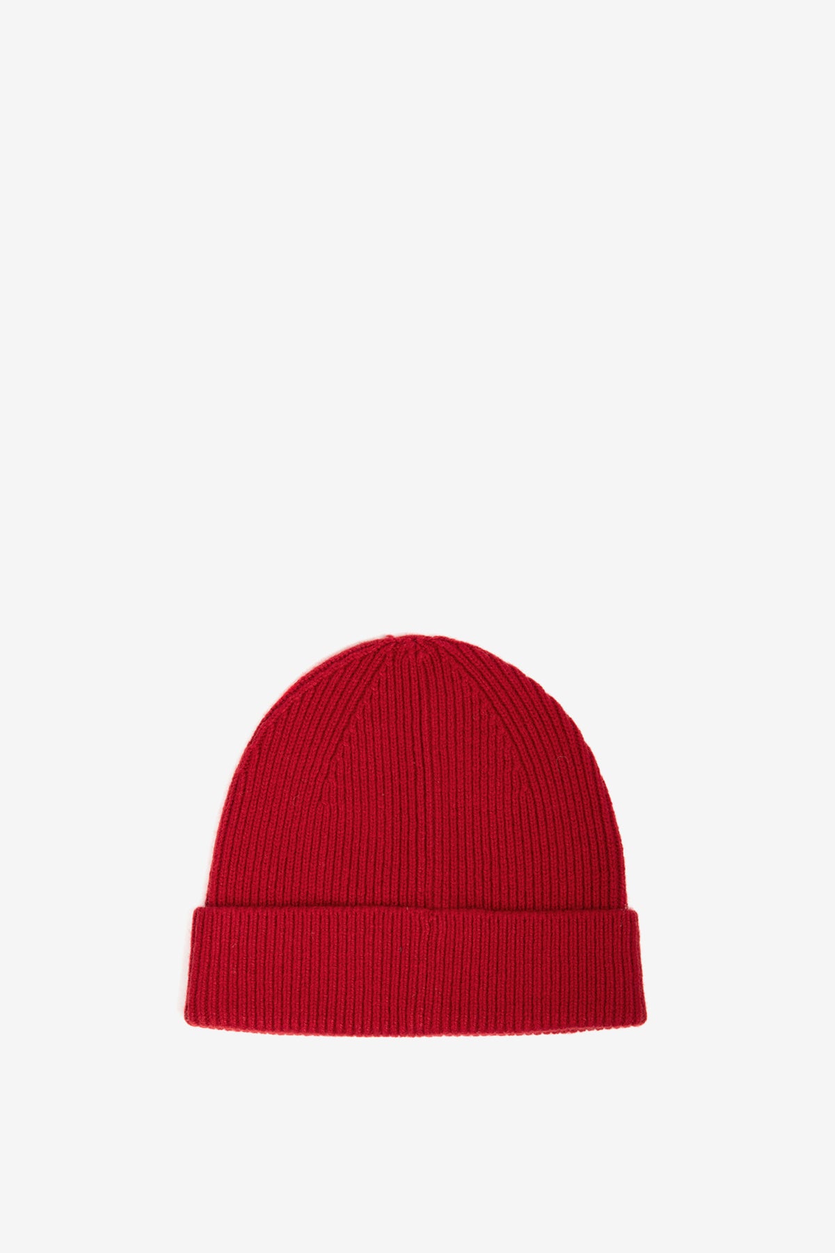 RED WOOL HAT