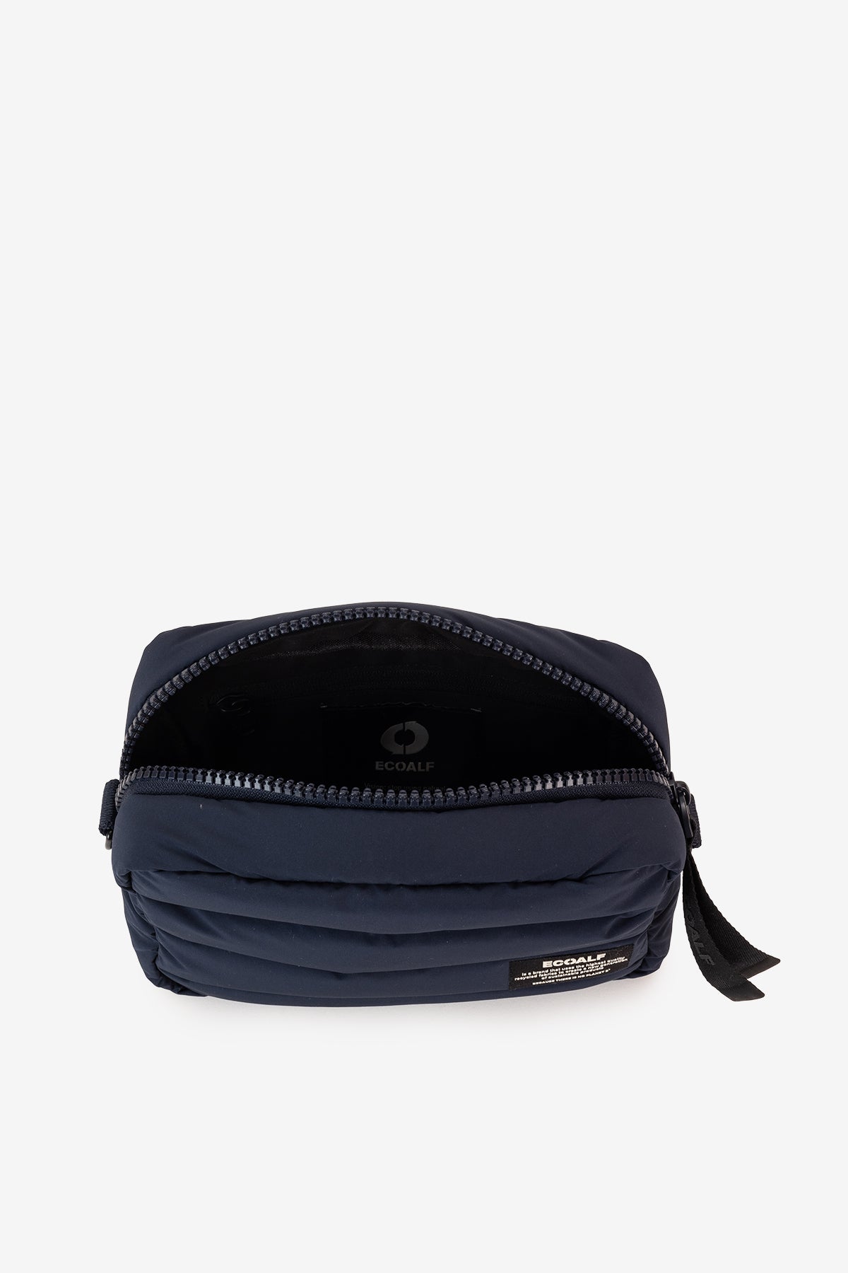 NAVY BLUE PAD SHOULDER BAG