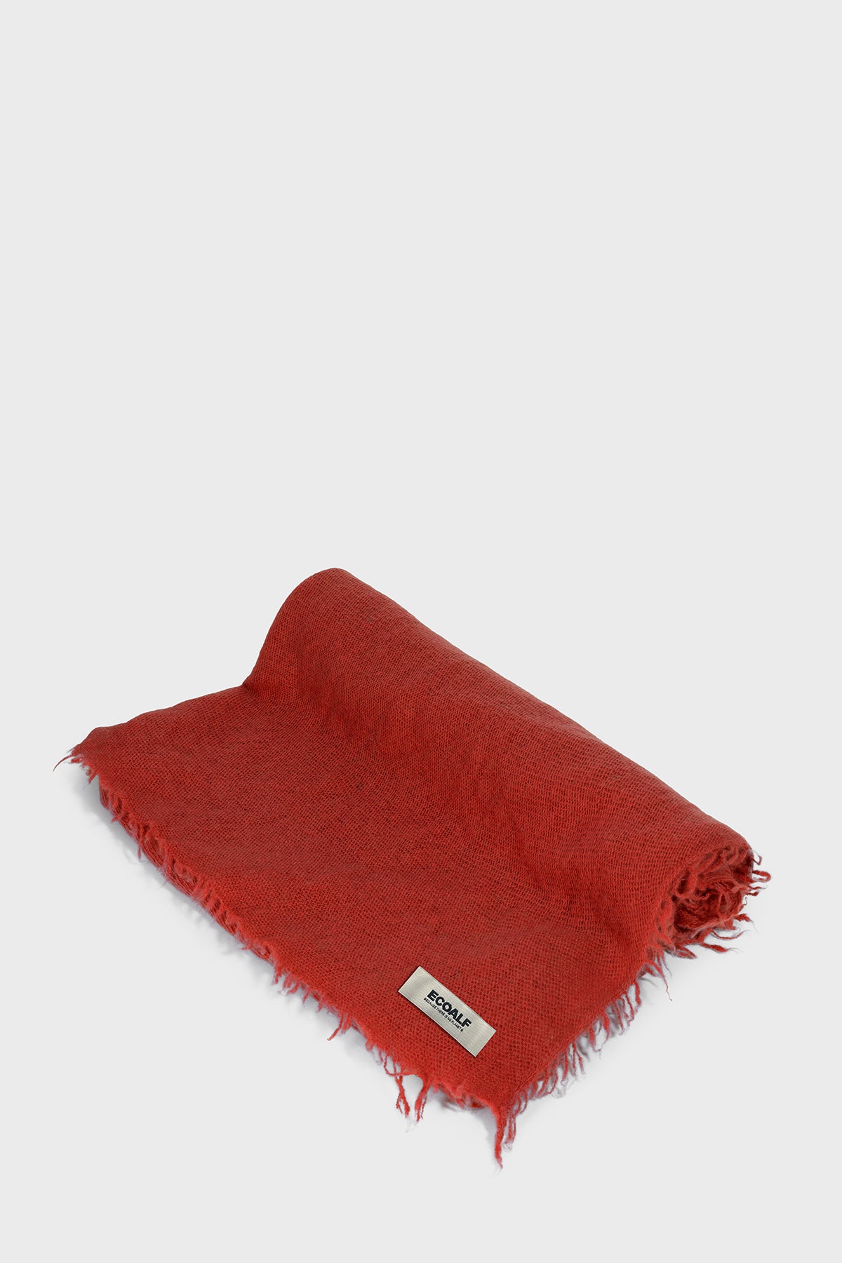 ORANGE MINI FRINGES SCARF