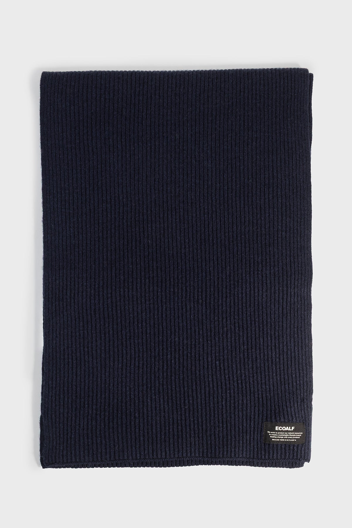 NAVY BLUE SIERRA WOOL SCARF