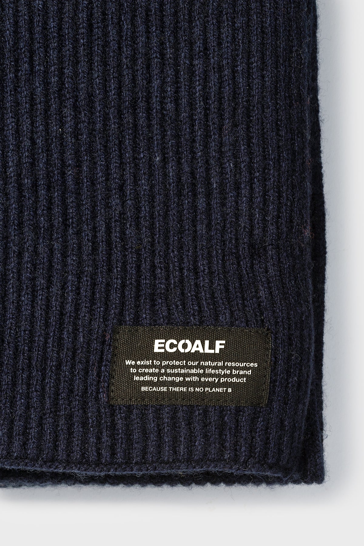 NAVY BLUE SIERRA WOOL SCARF