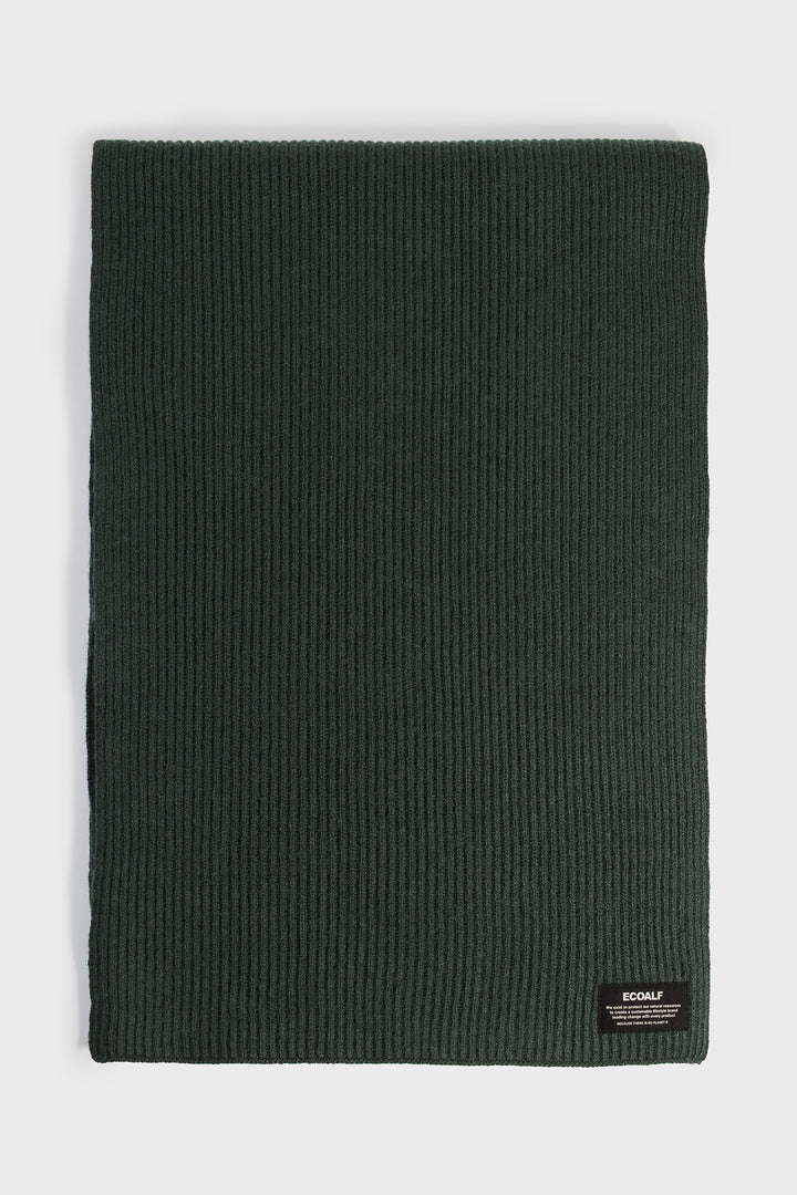 GREEN SIERRA WOOL SCARF
