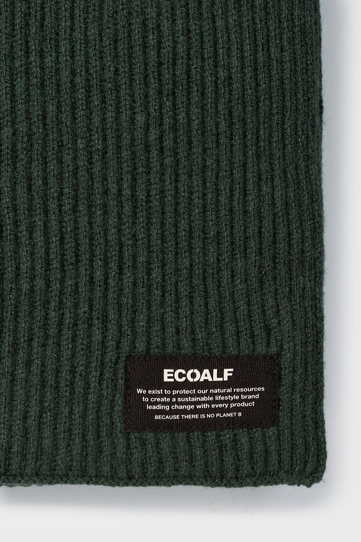 GREEN SIERRA WOOL SCARF