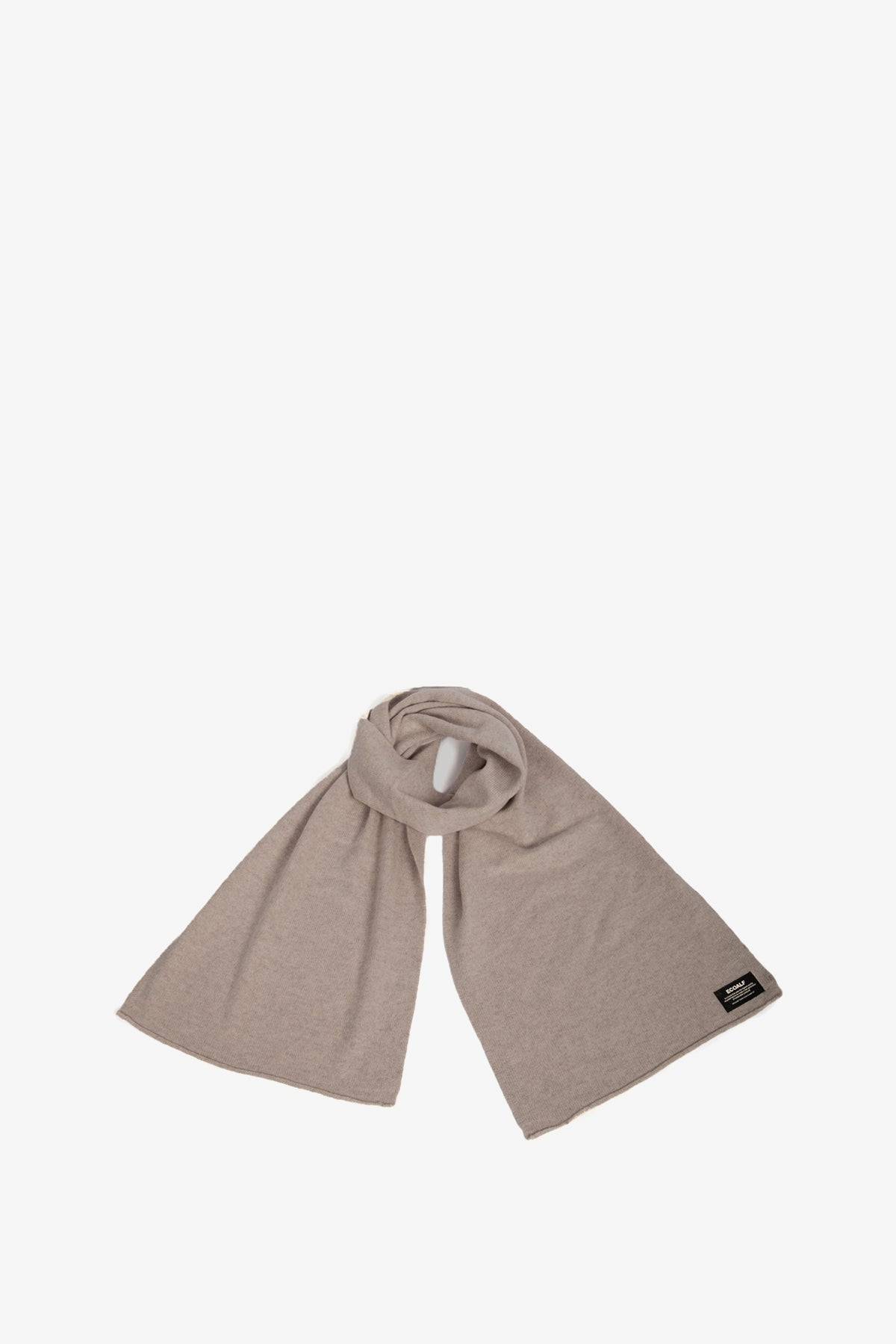 BEIGE WOOL SCARF