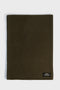 DARK GREEN WOOL SCARF