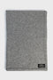GREY WOOL SCARF