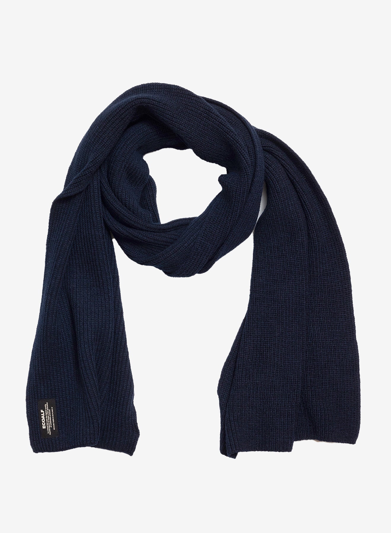 SCIARPA WOOL BLU NAVY