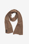 BROWN WOOL SCARF