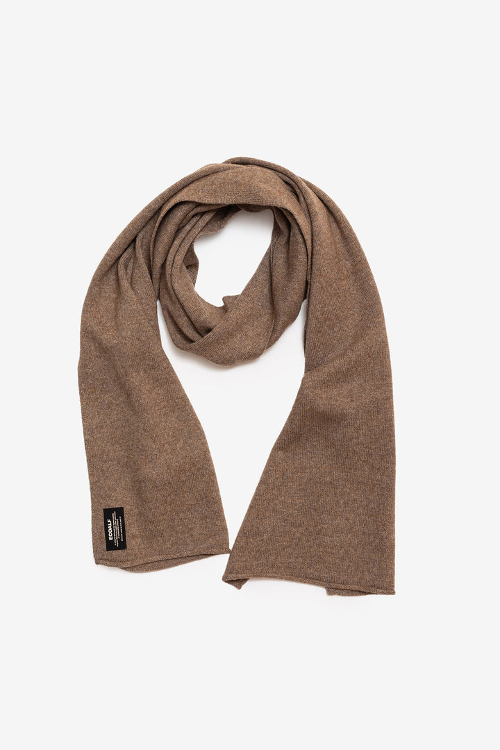 BUFANDA WOOL MARRÓN