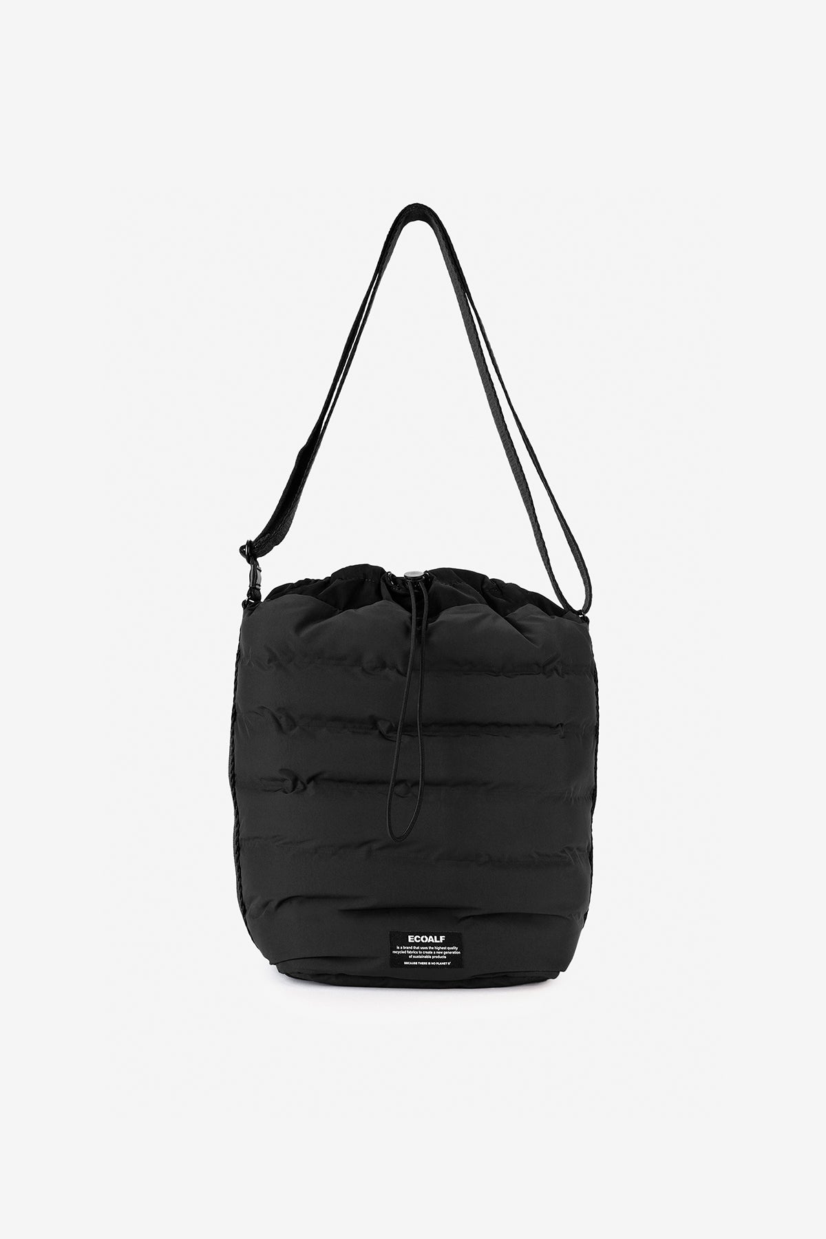 BLACK PAD BUCKET BAG