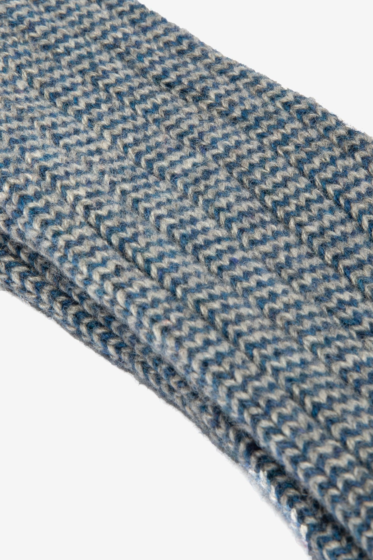 LIGHT GREY TWO-TONE SOCKS