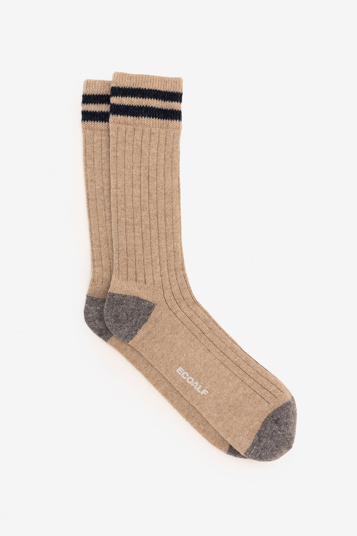 CHAUSSETTES MOUNTAIN BEIGES