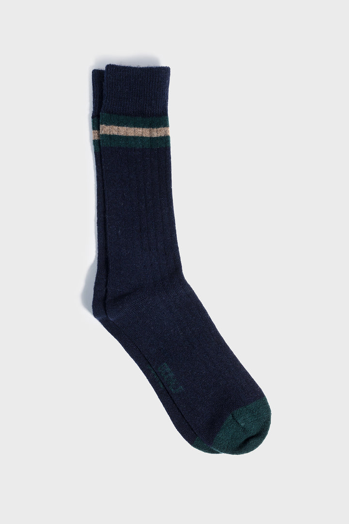 NAVY BLUE MOUNTAIN SOCKS