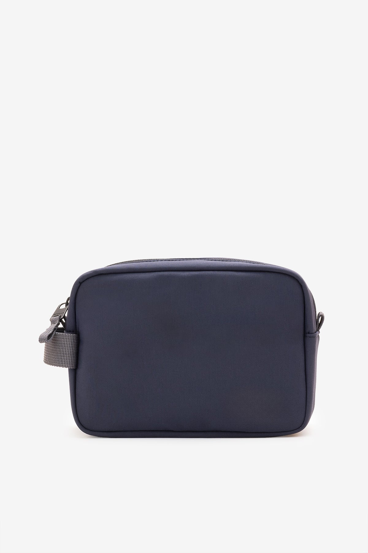 NAVY BLUE CAMO TOILETRY BAG
