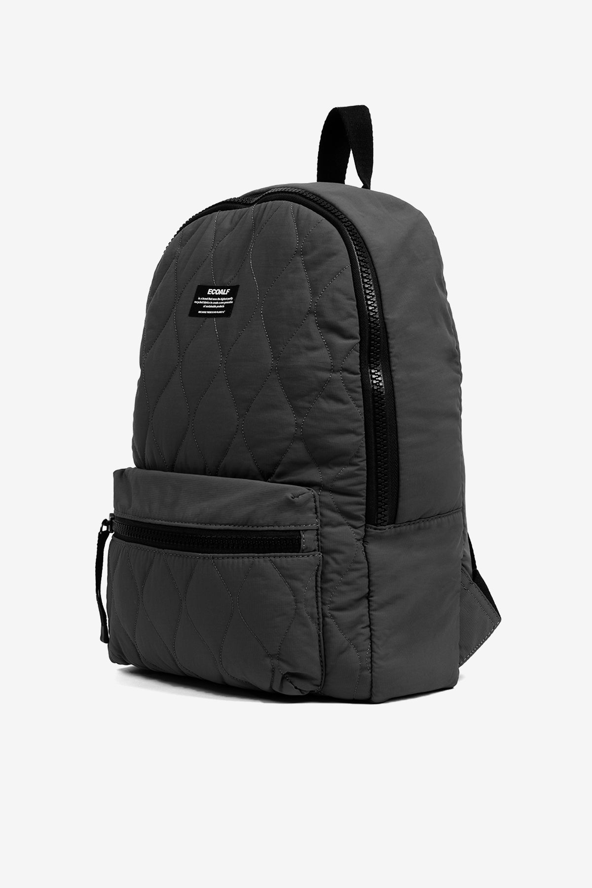 BLACK FLOCK BACKPACK