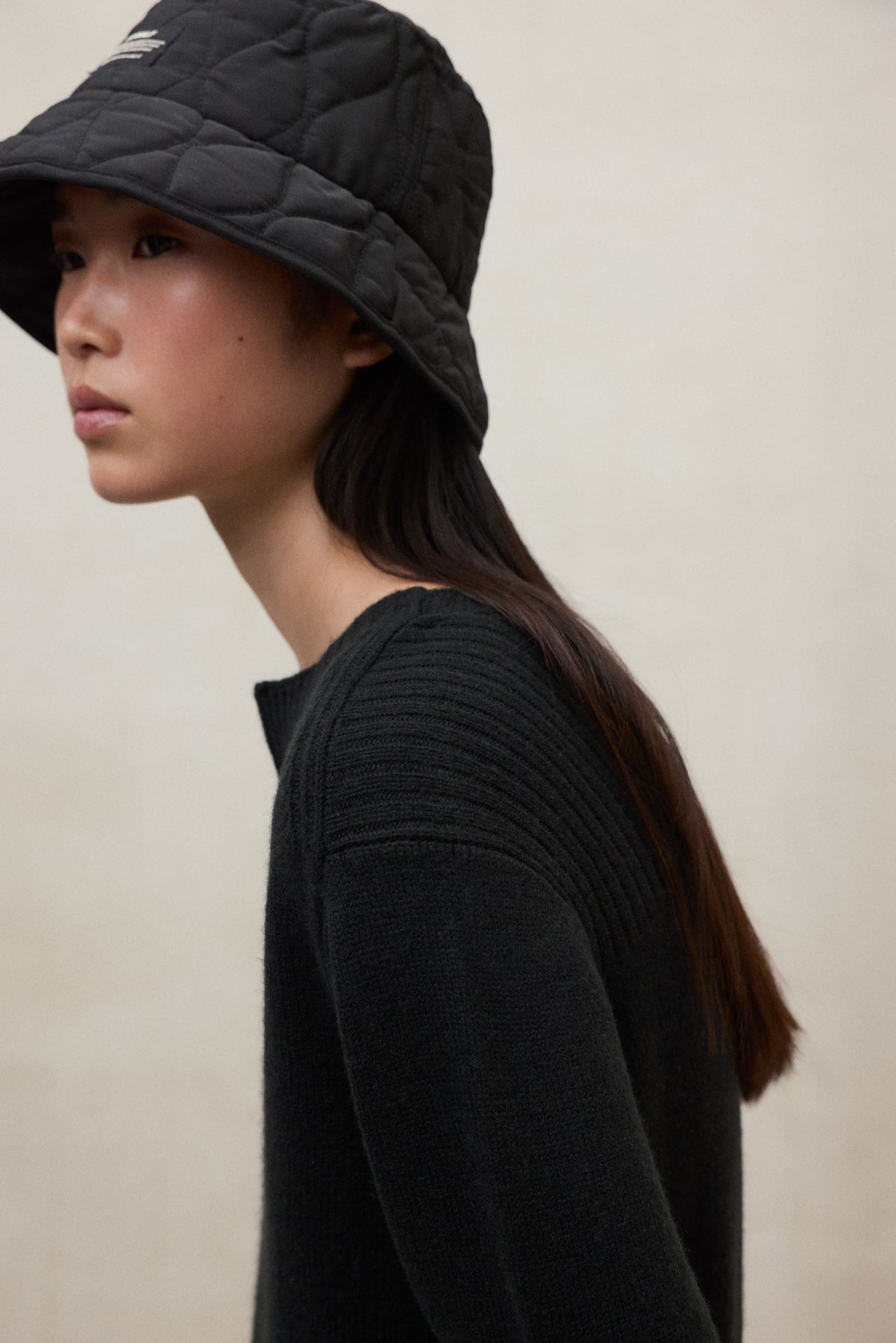 SOMBRERO BUCKET FLOCK NEGRO