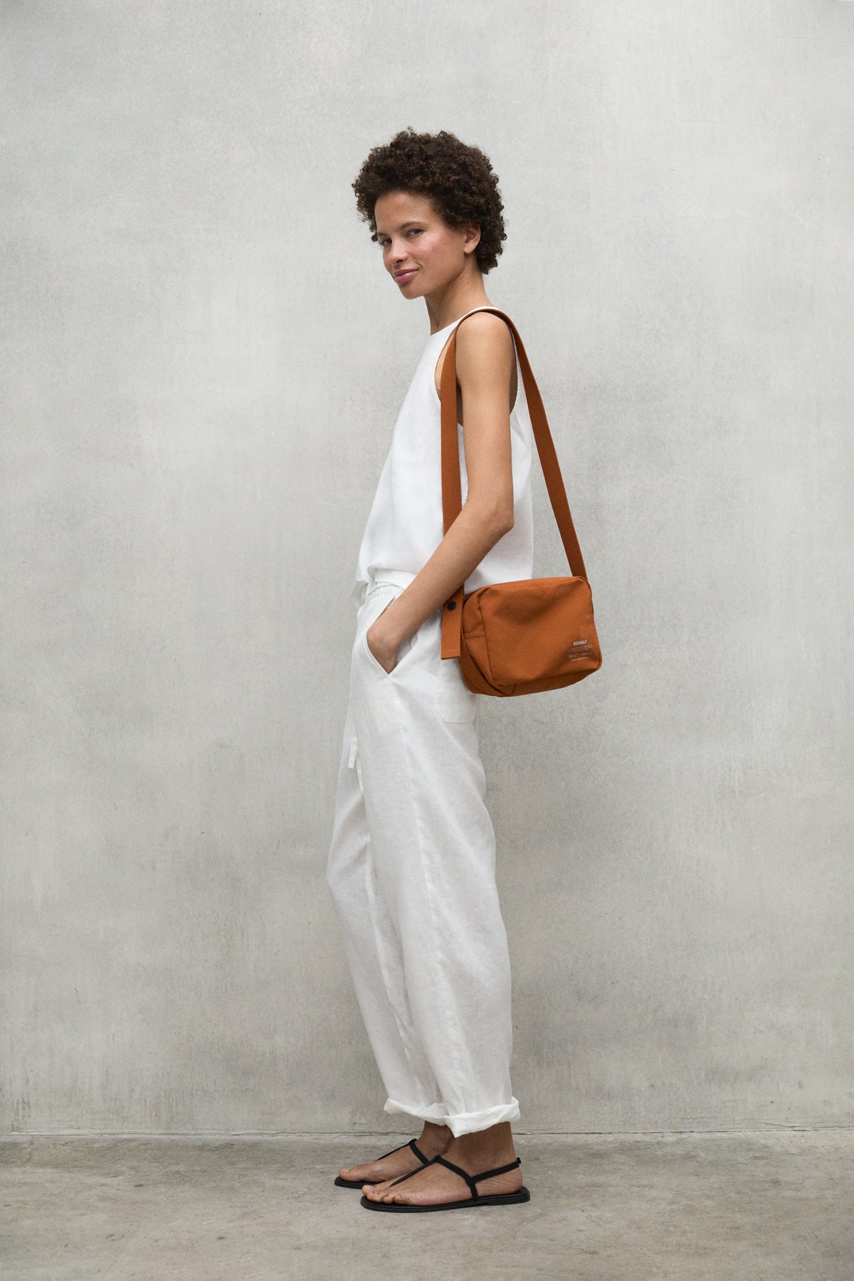 BOLSO BONDED CAMERA NARANJA