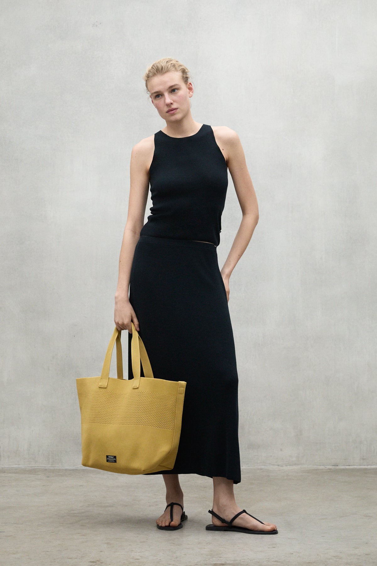 BOLSO SHOPPER TIKA MOSTAZA