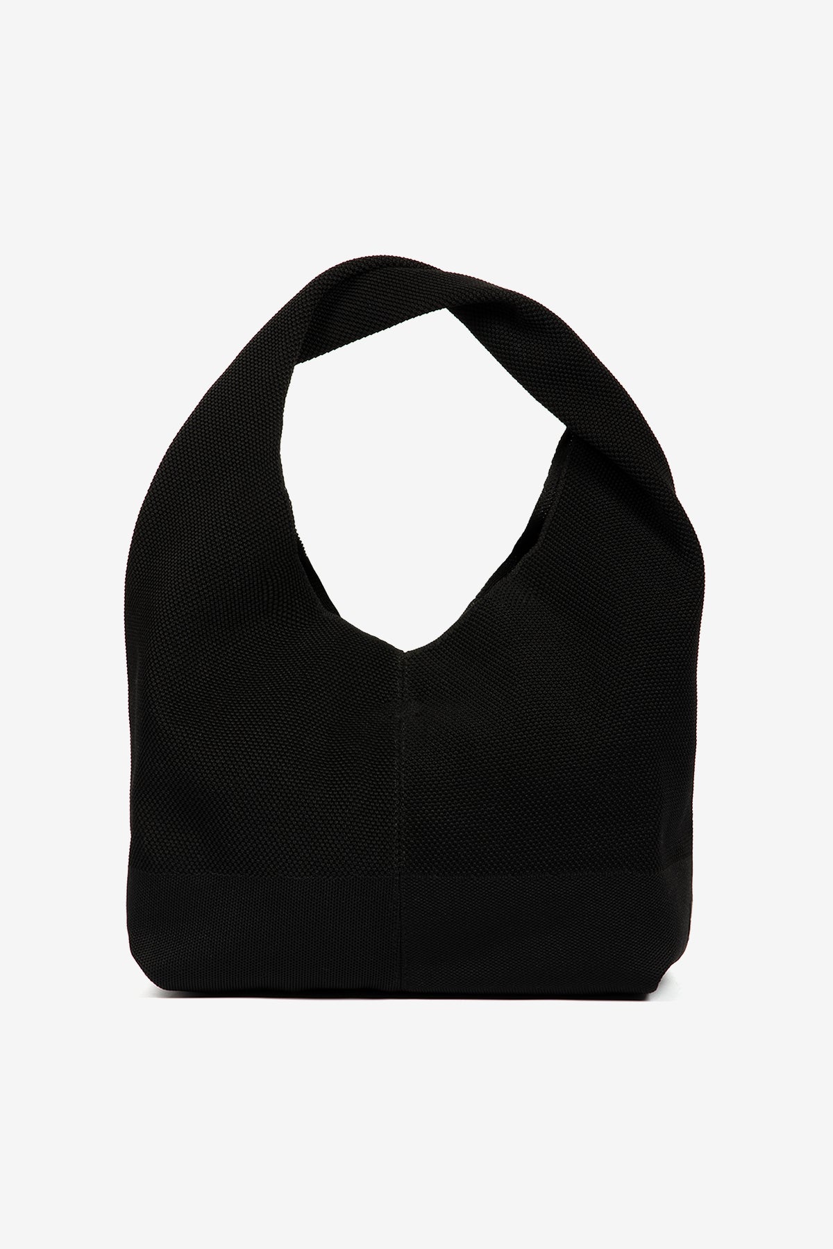 LARGE BLACK TIKA SHOULDER BAG