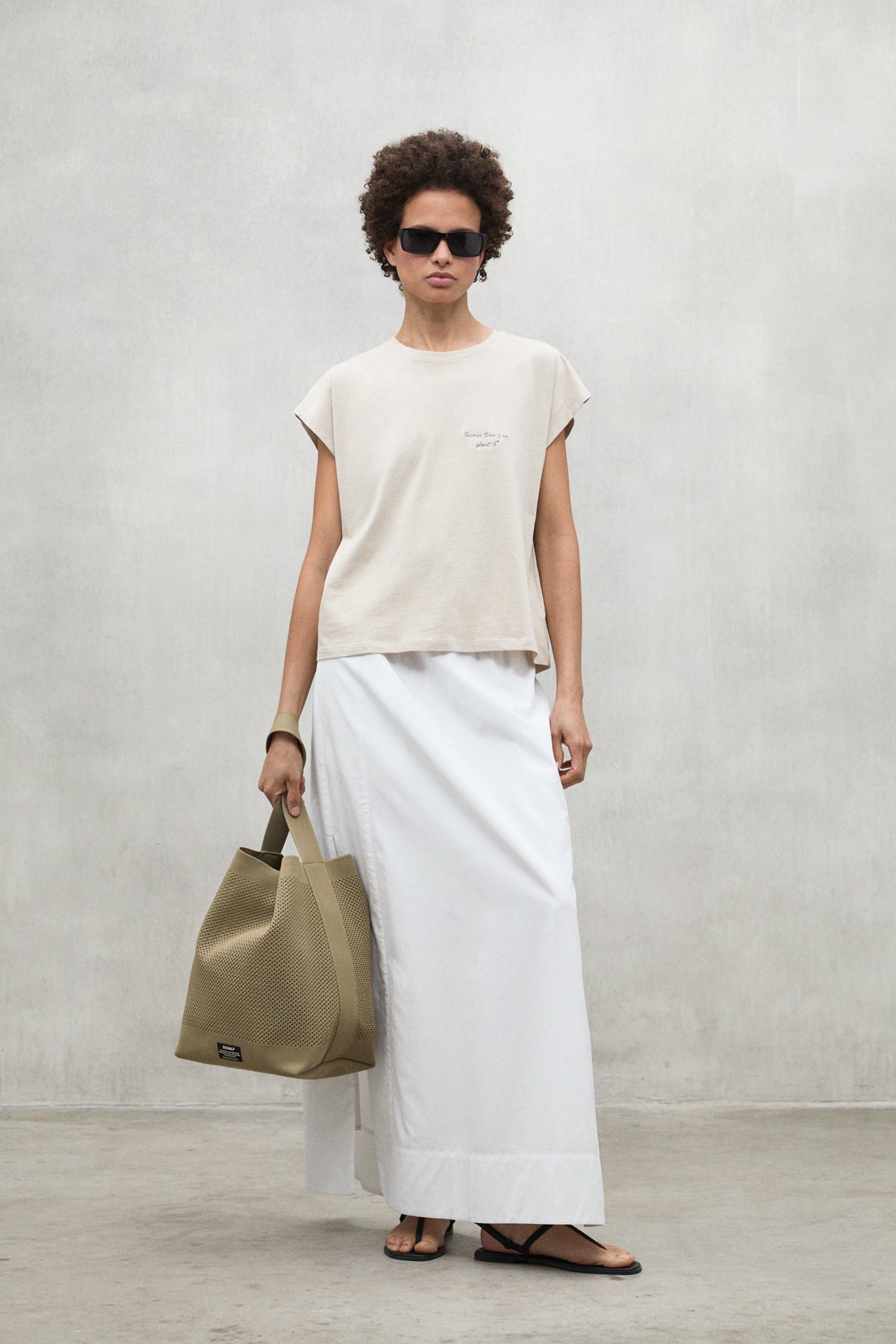 BOLSO BUCKET TIKA MARRON