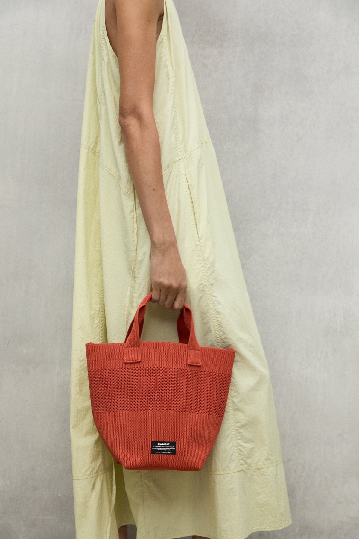 BOLSO MINI BUCKET TIKA NARANJA