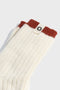 KURZE SOCKEN CONTRASTE BEIGE