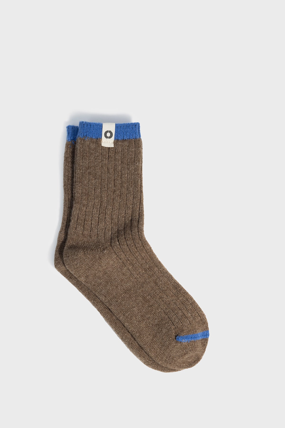 KURZE SOCKEN CONTRASTE BRAUN