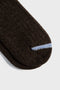 KURZE SOCKEN CONTRASTE BRAUN