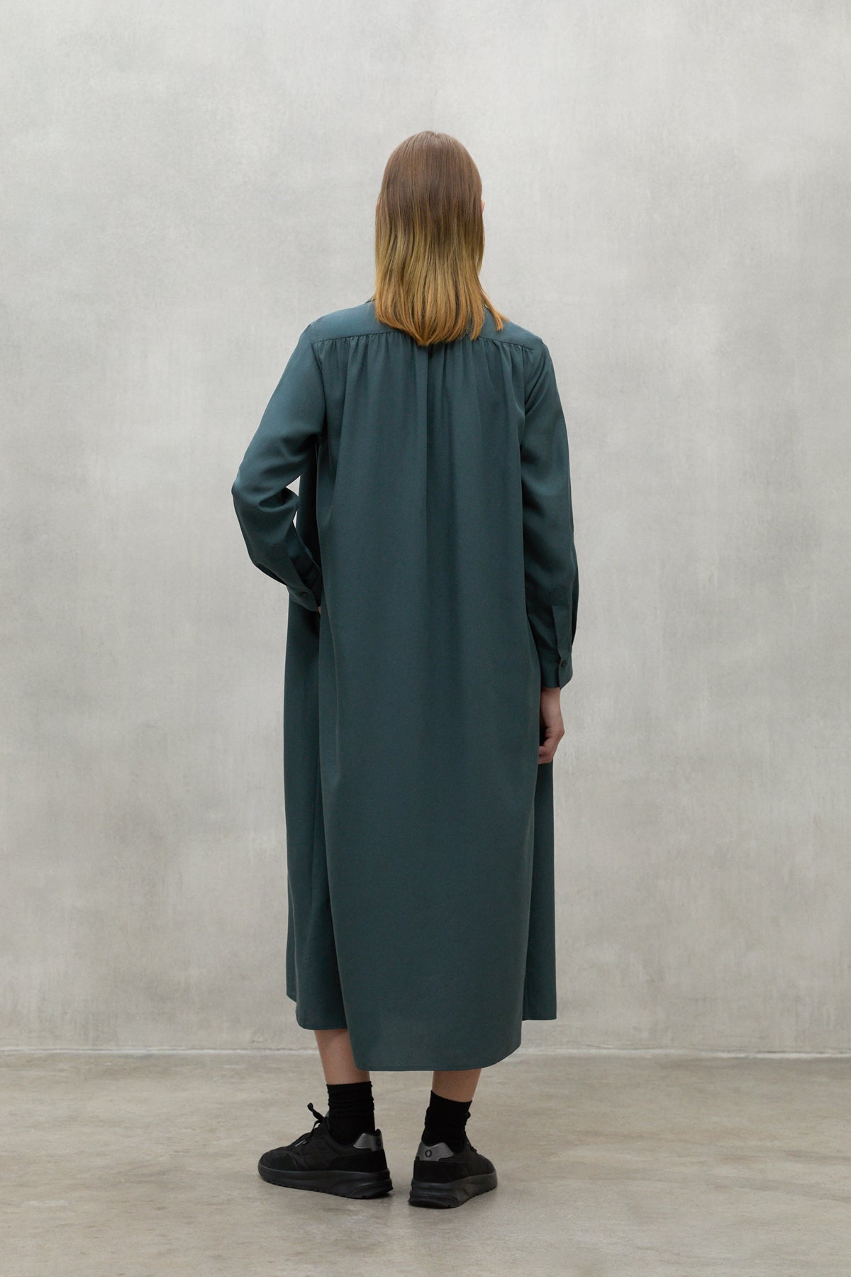 DARK GREEN ALEJANDRA DRESS