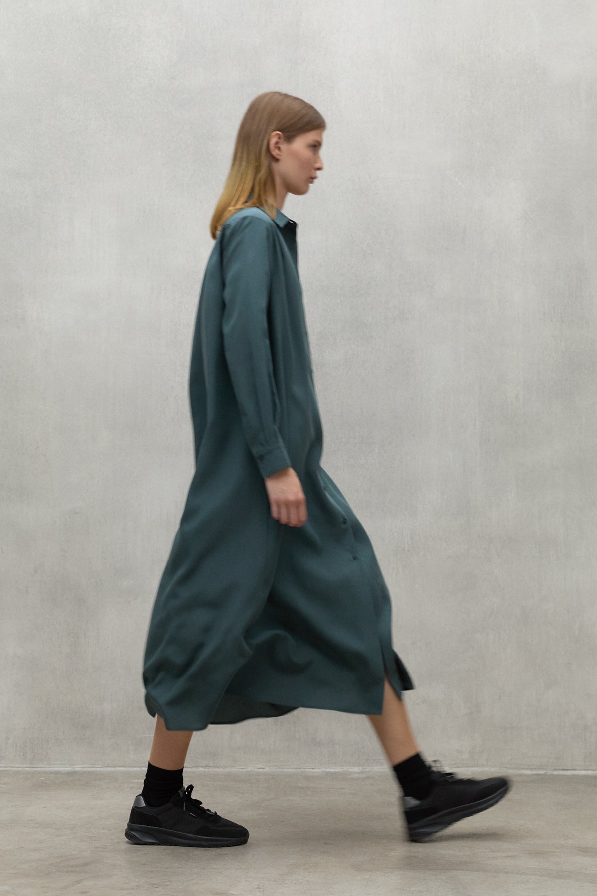 DARK GREEN ALEJANDRA DRESS