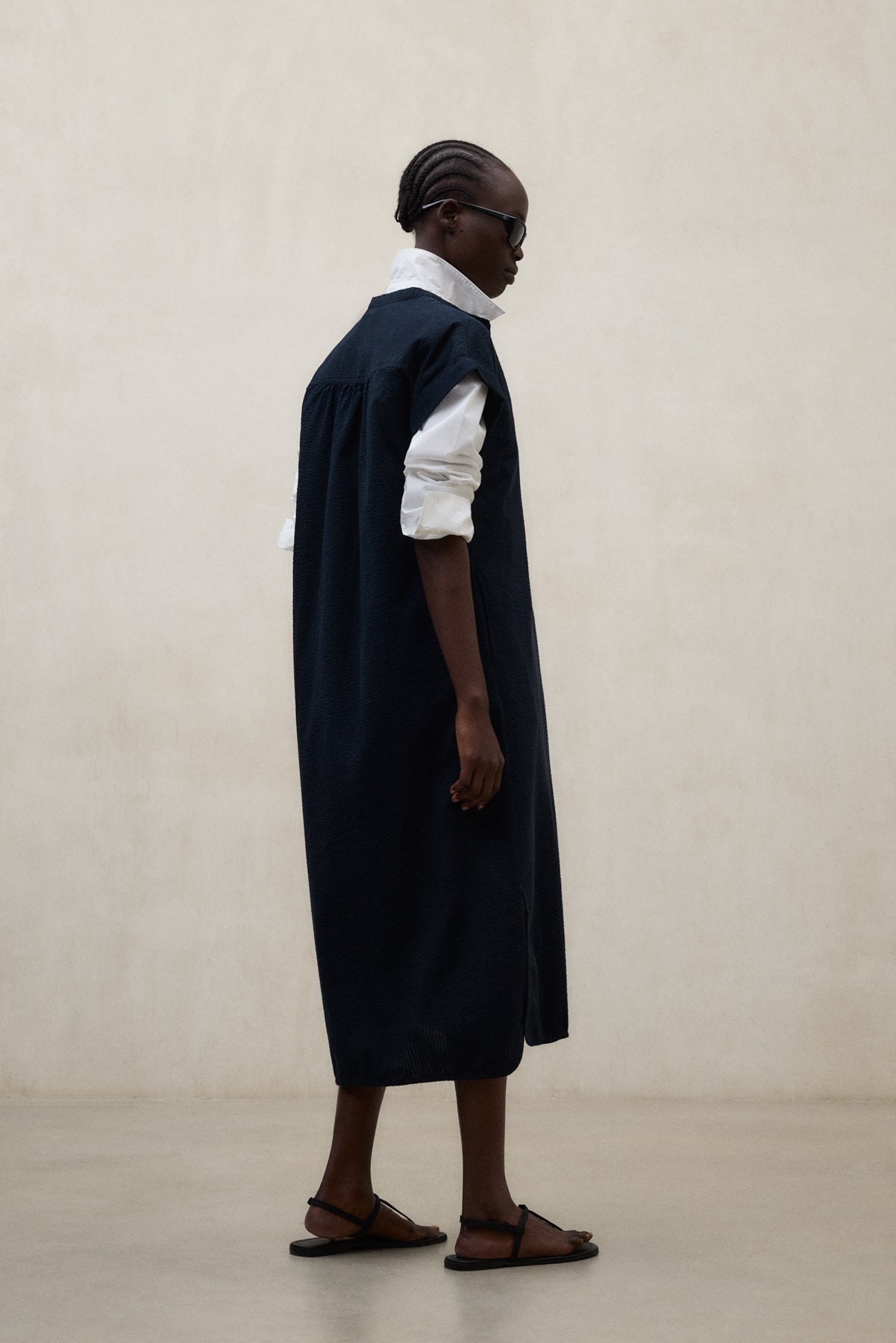 VESTITO AMETISTA BLU MARINO