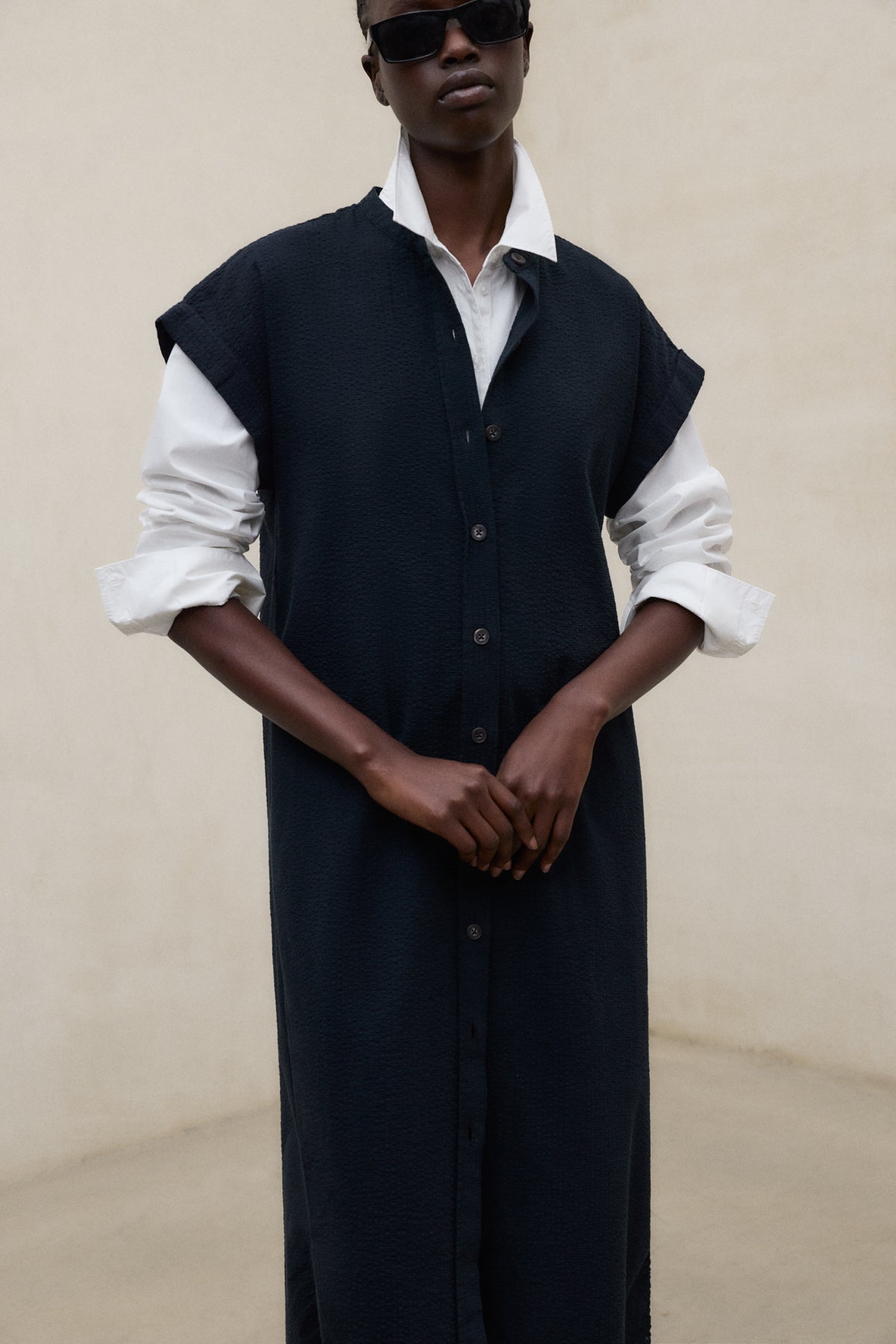 VESTITO AMETISTA BLU MARINO