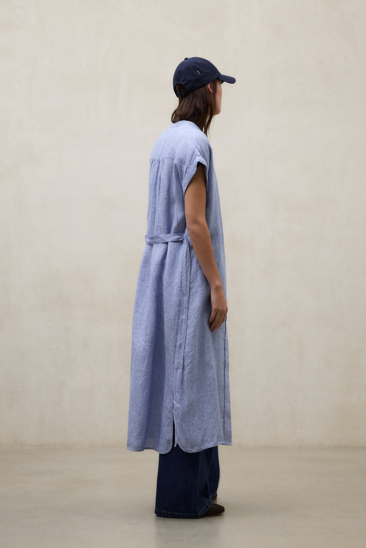 AMETHYST-MAO-KLEID BLAU