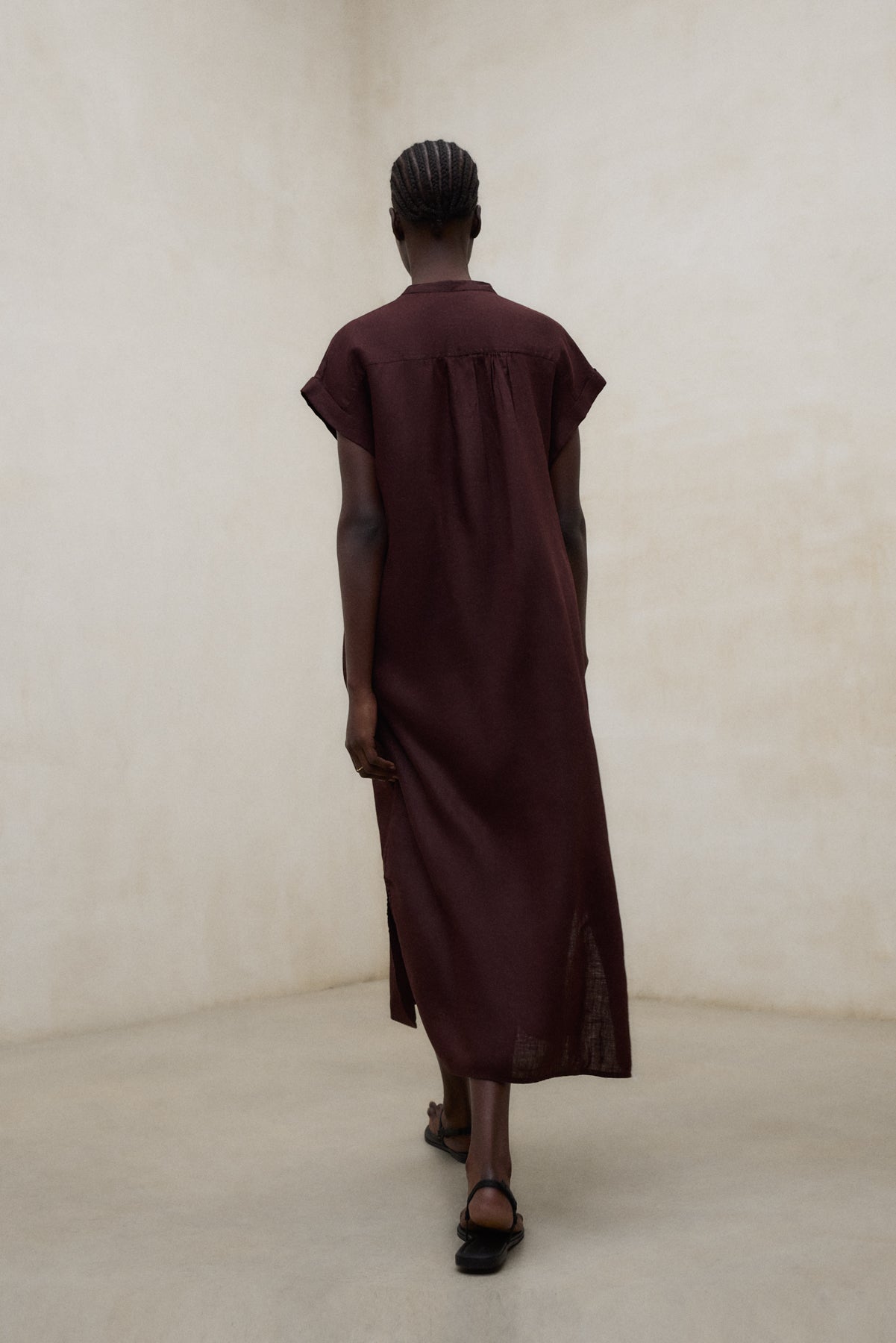 AMETHYST-KLEID BRAUN