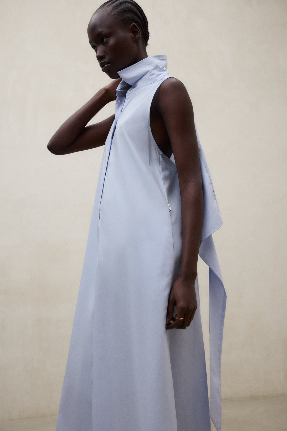 KLEID CHIARA HELLBLAU